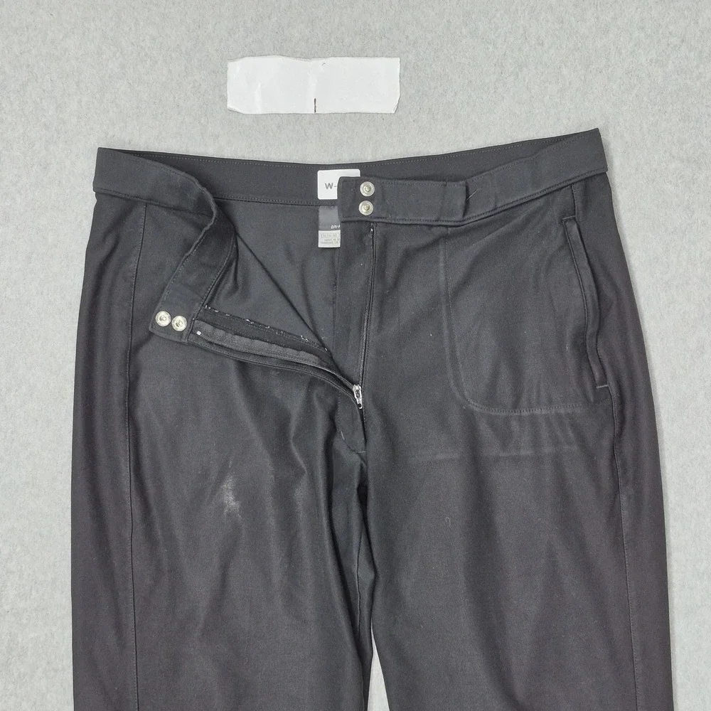 Nike Women Activewear Pants XL (16-18) Black Capri Dri-Fit 23
